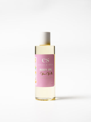 warm vanilla body oil