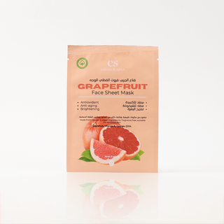 Grapefruit Sheet Mask for bright, refreshed skin – Cocoa & Shea Kuwait