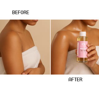 warm vanilla body oil